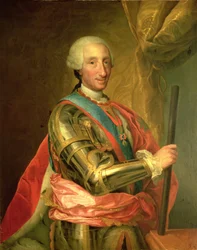 Charles III en armure